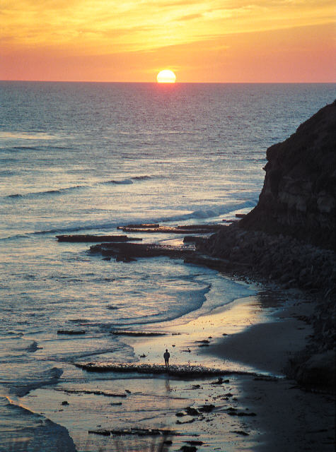 Swamis Beach, Encinitas, California