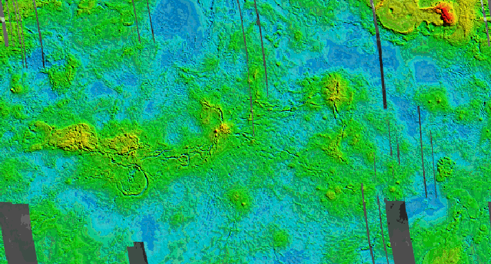 venus topography