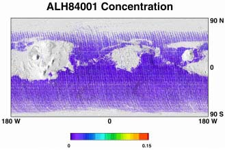 ALH 84001 map